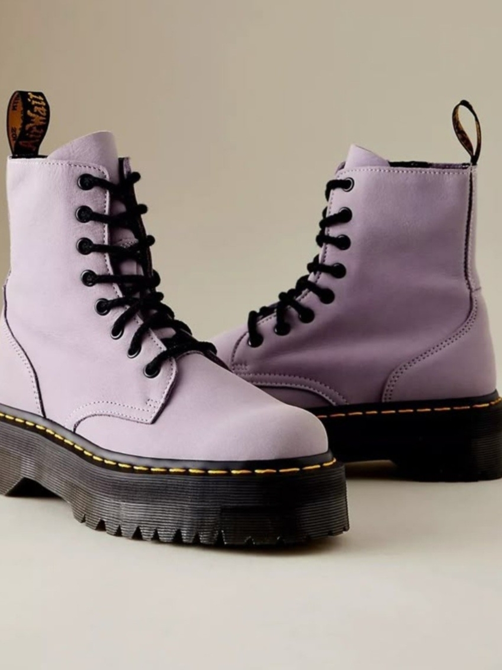 Dr. Martens Jadon III Leather Platform Boots